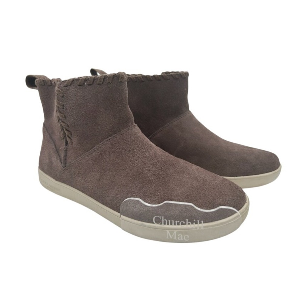 Koolaburra by UGG Suede Ankle Boots Women's Pull On Casual Brown Size US 9‎